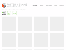 Tablet Screenshot of fatterevans.com